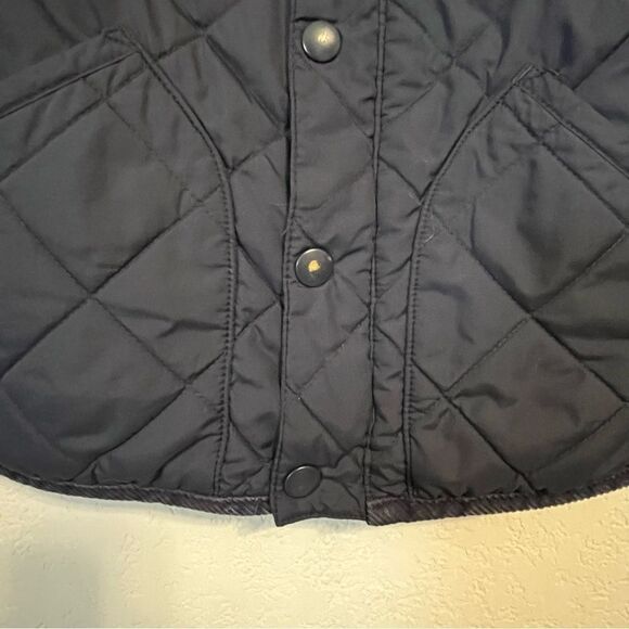 Kid's Crewcuts Navy Blue Quilted Puffer Jacket - Picture 4 of 8